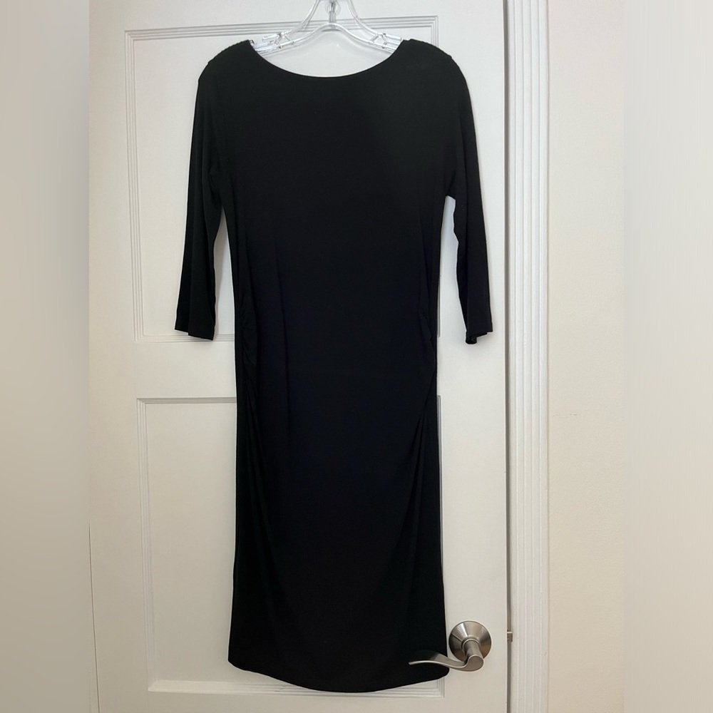 Seraphine black maternity dress size 4